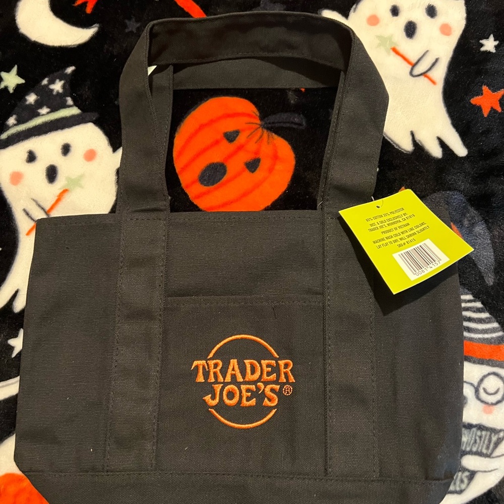 Trader Joe's Black Mini Bag